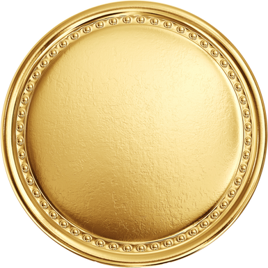 Golden Medal Mockup